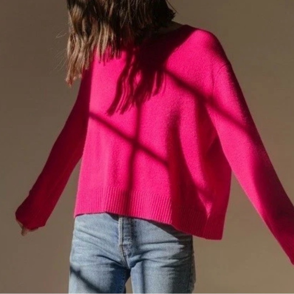 Jenni Kayne Yucca $395 Oversized Cashmere Sweater, NWOT, XS
